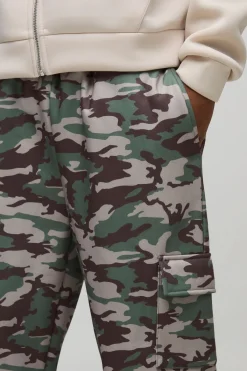 boohooMAN Jogger cargo camouflage décontracté<Homme Joggings|Jogging