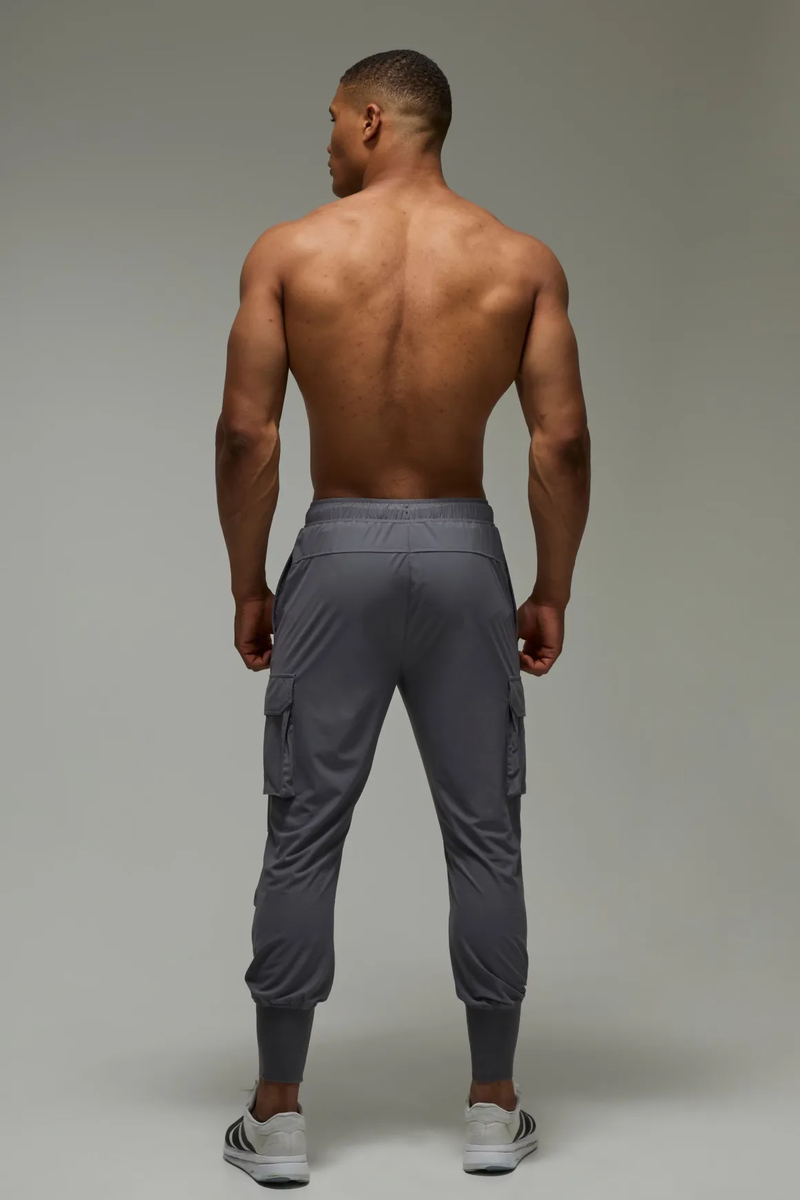 Jogger Cargo Homme Ajusté Avec Chevilles Resserrées Active
