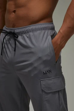 Jogger Cargo Homme Ajusté Avec Chevilles Resserrées Active