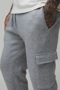 Jogger Cargo Skinny Fit Basique Grande Taille