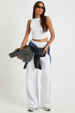 boohoo Jogger Cargo Taille Haute Jambes Larges<Femme Pantalons|Athleisure