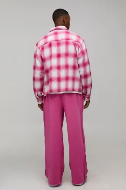 Jogger Coupe Baggy Avec Coutures Apparentes Effet Spray Wash