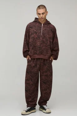 boohooMAN Jogger Coupe Ballon Camouflage Forestier<Homme Joggings|Jogging