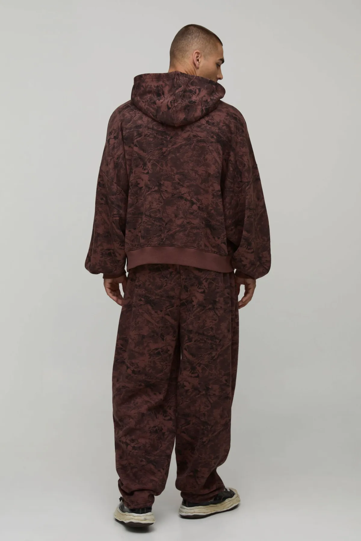 boohooMAN Jogger Coupe Ballon Camouflage Forestier<Homme Joggings|Jogging