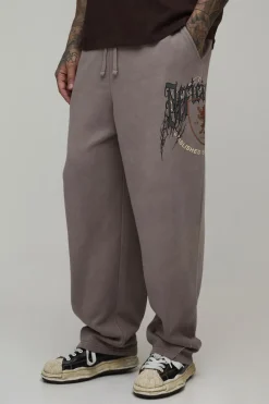 Jogger Coupe Ballon Délavé Avec Détails De Coutures Gothiques Tall