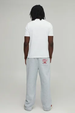 Jogger Coupe Droite Avec Poche Brodée Pour Homme Grand