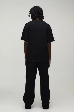 Jogger Coupe Droite Homme Avec Broderie Signature