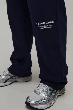 Jogger Coupe Droite À Imprimé Relief