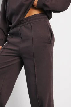 Jogger Coupe Droite Jambe Large Avec Détail Nervures Piquées