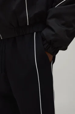 boohooMAN Jogger Coupe Droite À Passepoil<Homme Joggings|Jogging