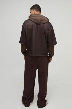 Jogger à coupe large avec appliqué étoile