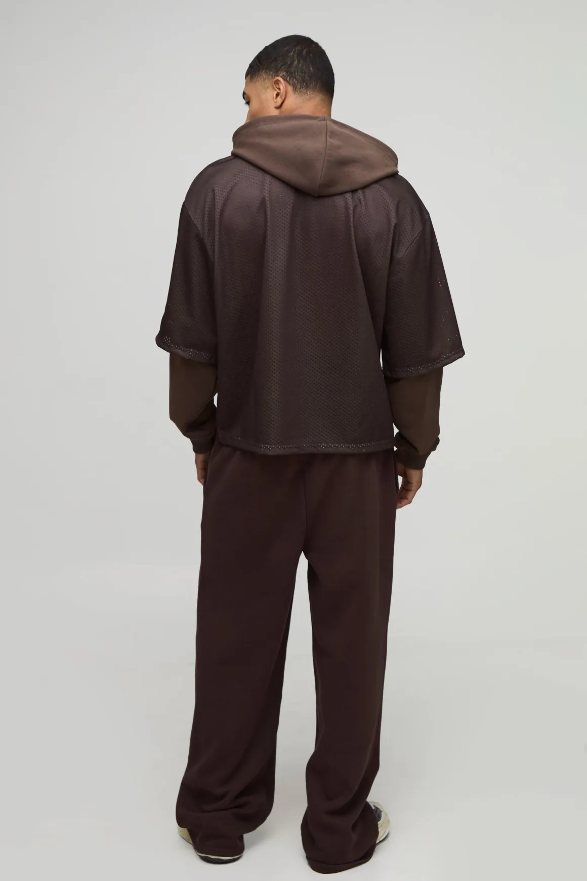 Jogger à coupe large avec appliqué étoile