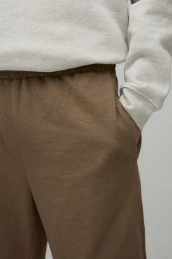 Jogger Coupe Large Texturé À Taille Élastiquée