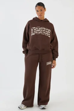 DSGN Studio Jogger Droit À Appliqué Rayé<Femme Pantalons|Dsgn Studio