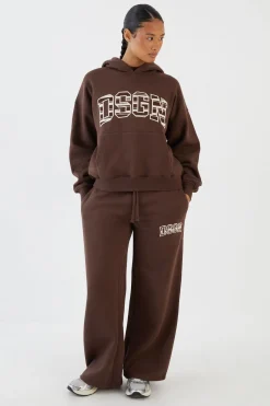 DSGN Studio Jogger Droit À Appliqué Rayé<Femme Pantalons|Dsgn Studio