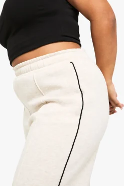 boohoo Jogger droit avec détail de piping<Femme Survêtements|Survêtements