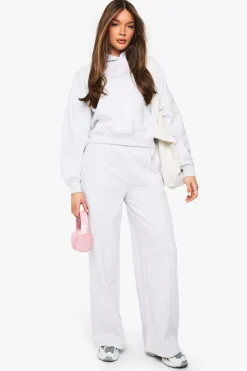 Jogger droit à détails pintuck