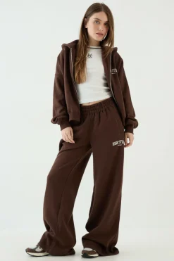 Jogger Droit Imprimé Collegiate Dsgn Studio