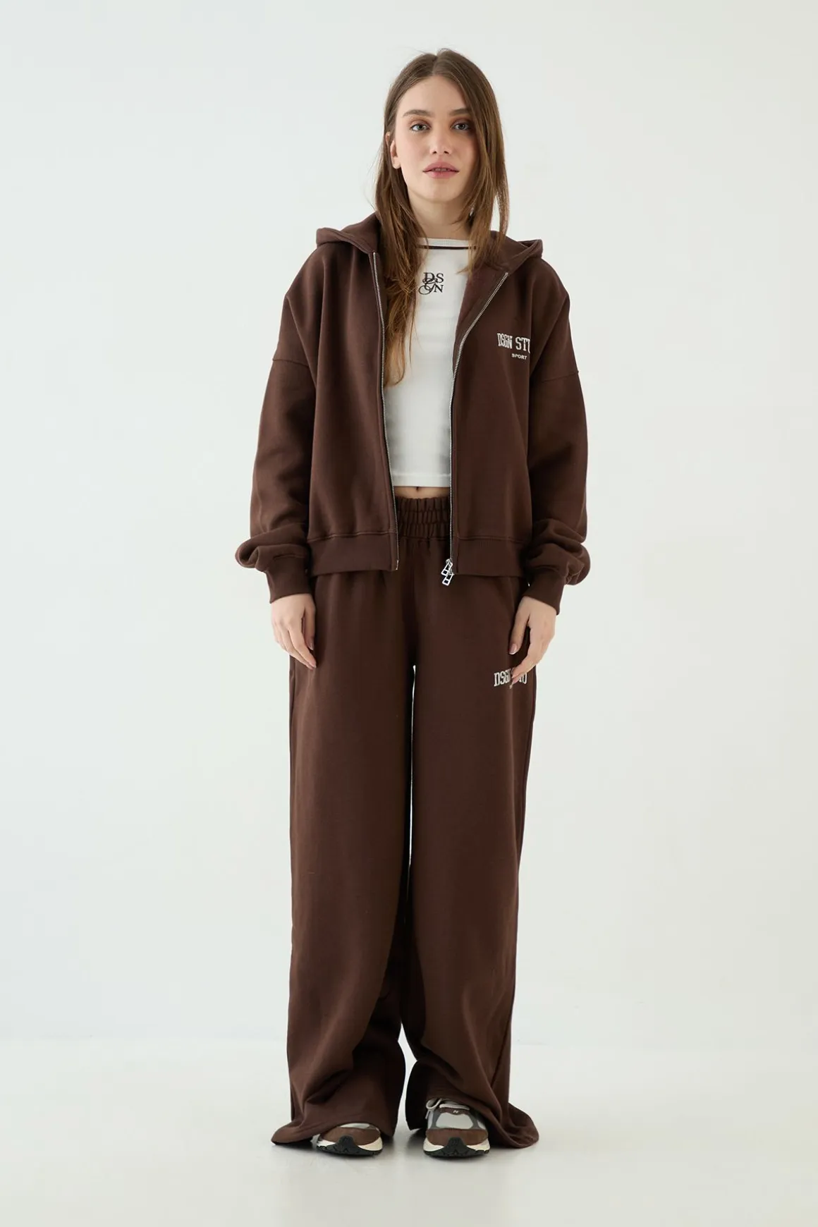 Jogger Droit Imprimé Collegiate Dsgn Studio