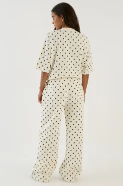 Jogger Droit À Pois Dsgn Studio