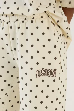 Jogger Droit À Pois Dsgn Studio