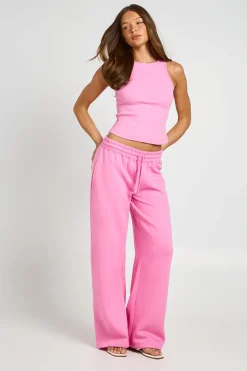 Jogger Droit Taille Mi-haute