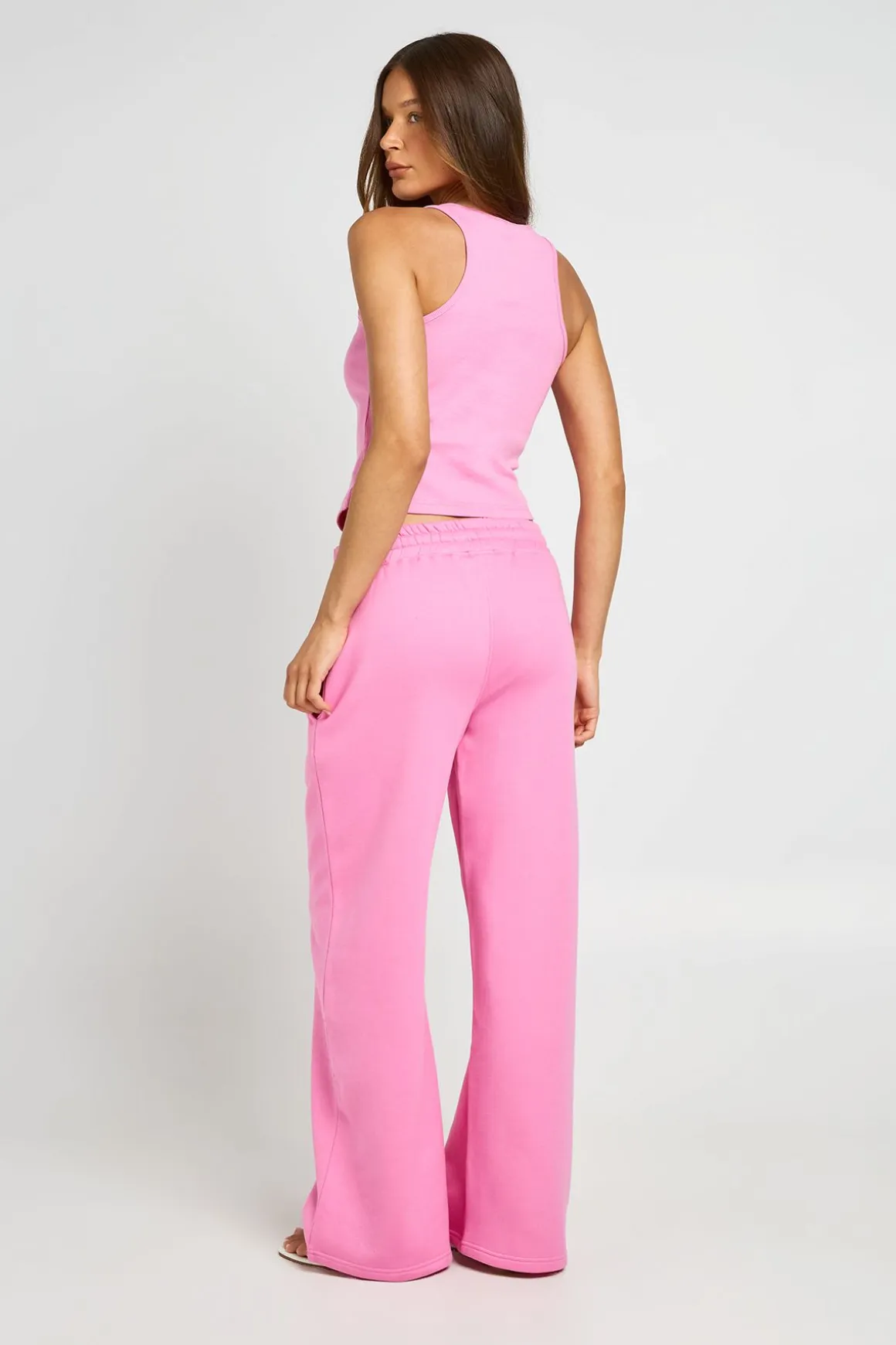 Jogger Droit Taille Mi-haute