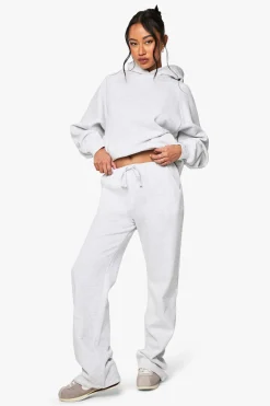 boohoo Jogger Droit à Taille Minimale<Femme Pantalons|Joggings