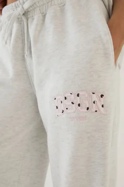 Jogger Dsgn Studio Jambe Droite À Appliqué À Pois