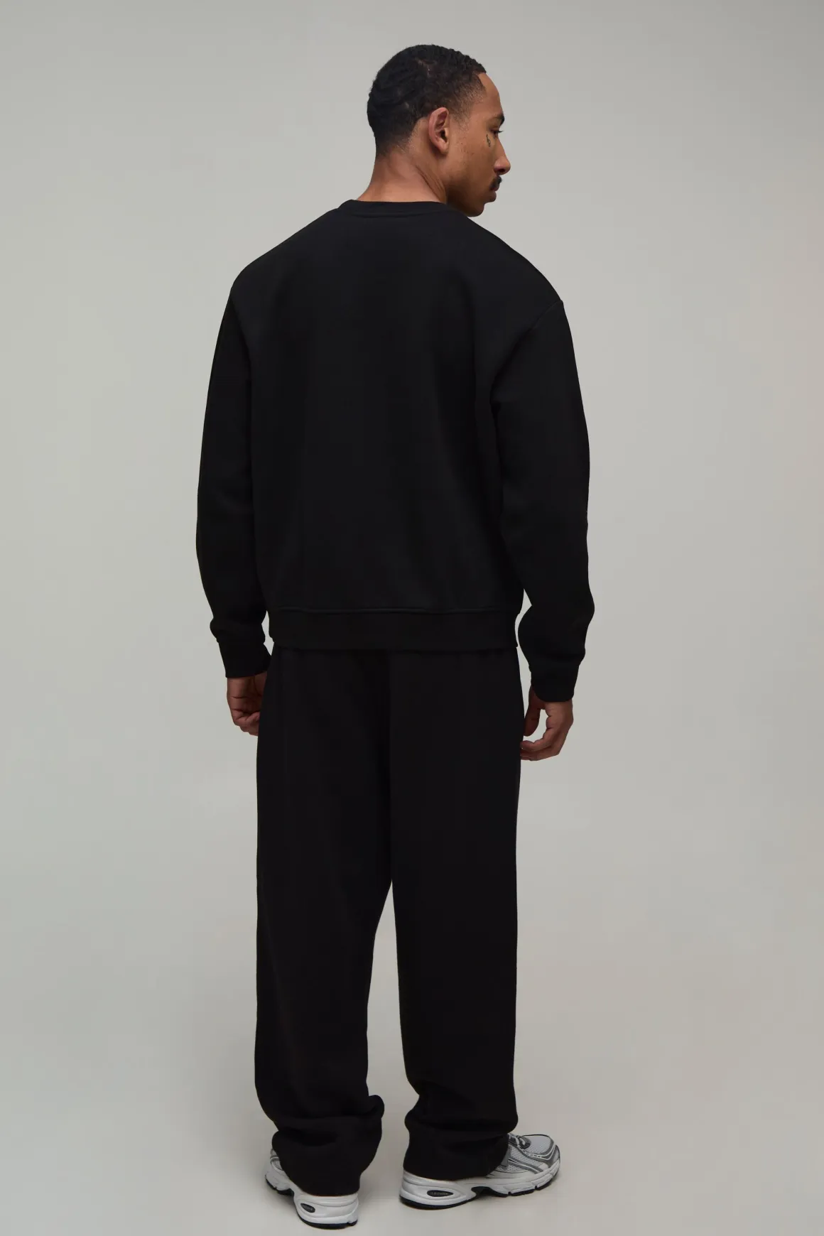 Jogger à entrejambe basse surdimensionné