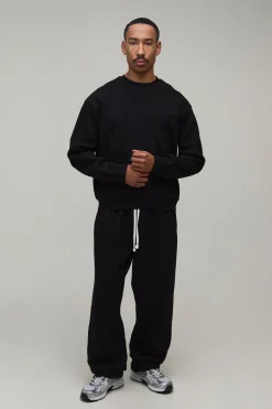 Jogger à entrejambe basse surdimensionné