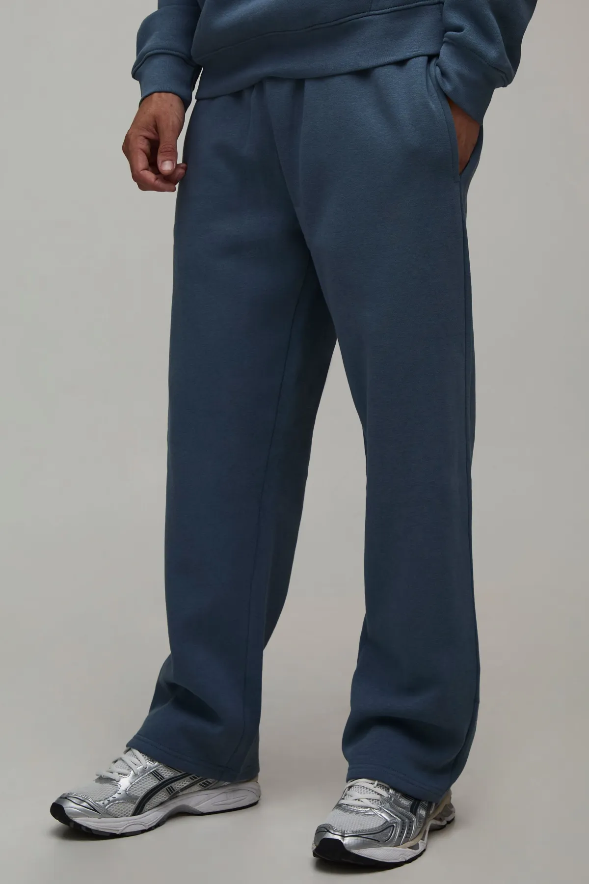 boohooMAN Jogger Essentiel Coupe Droite<Homme Survêtements|Essentiels