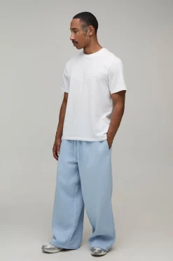 boohooMAN Jogger Essentiel À Jambe Extra Large<Homme Survêtements|Essentiels