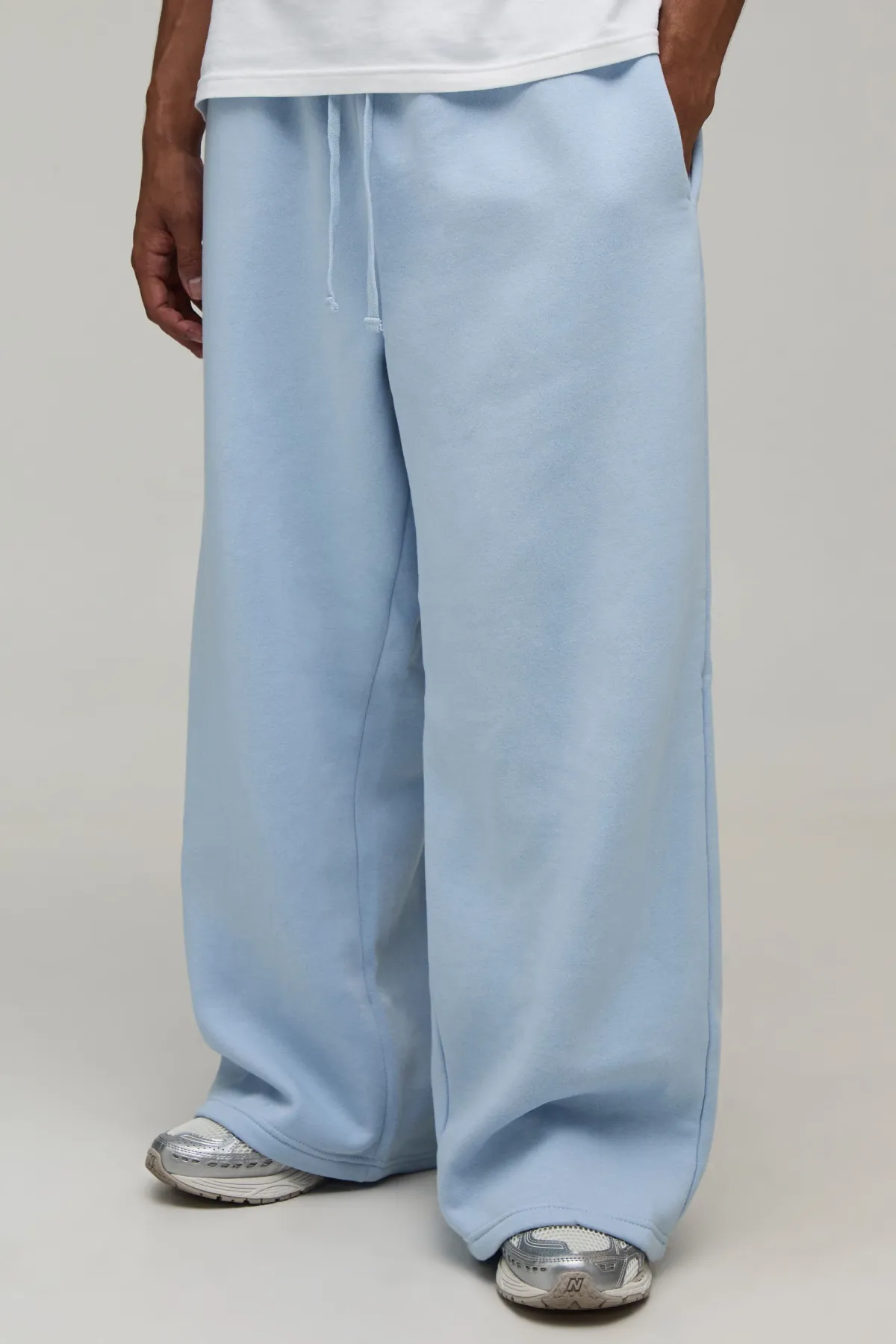 boohooMAN Jogger Essentiel À Jambe Extra Large<Homme Survêtements|Essentiels