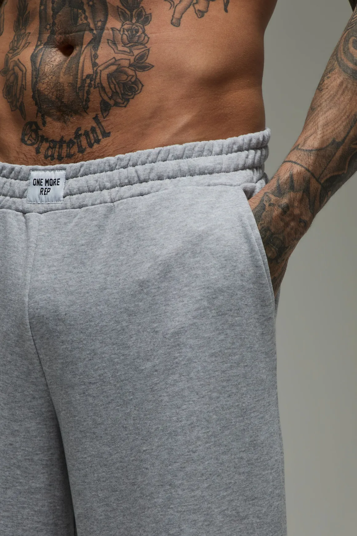 Jogger Grande Taille Jambe Large One More Rep