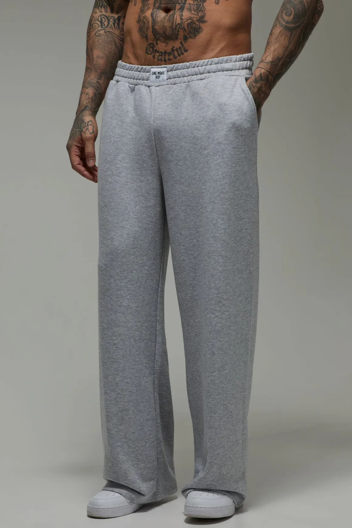 Jogger Grande Taille Jambe Large One More Rep