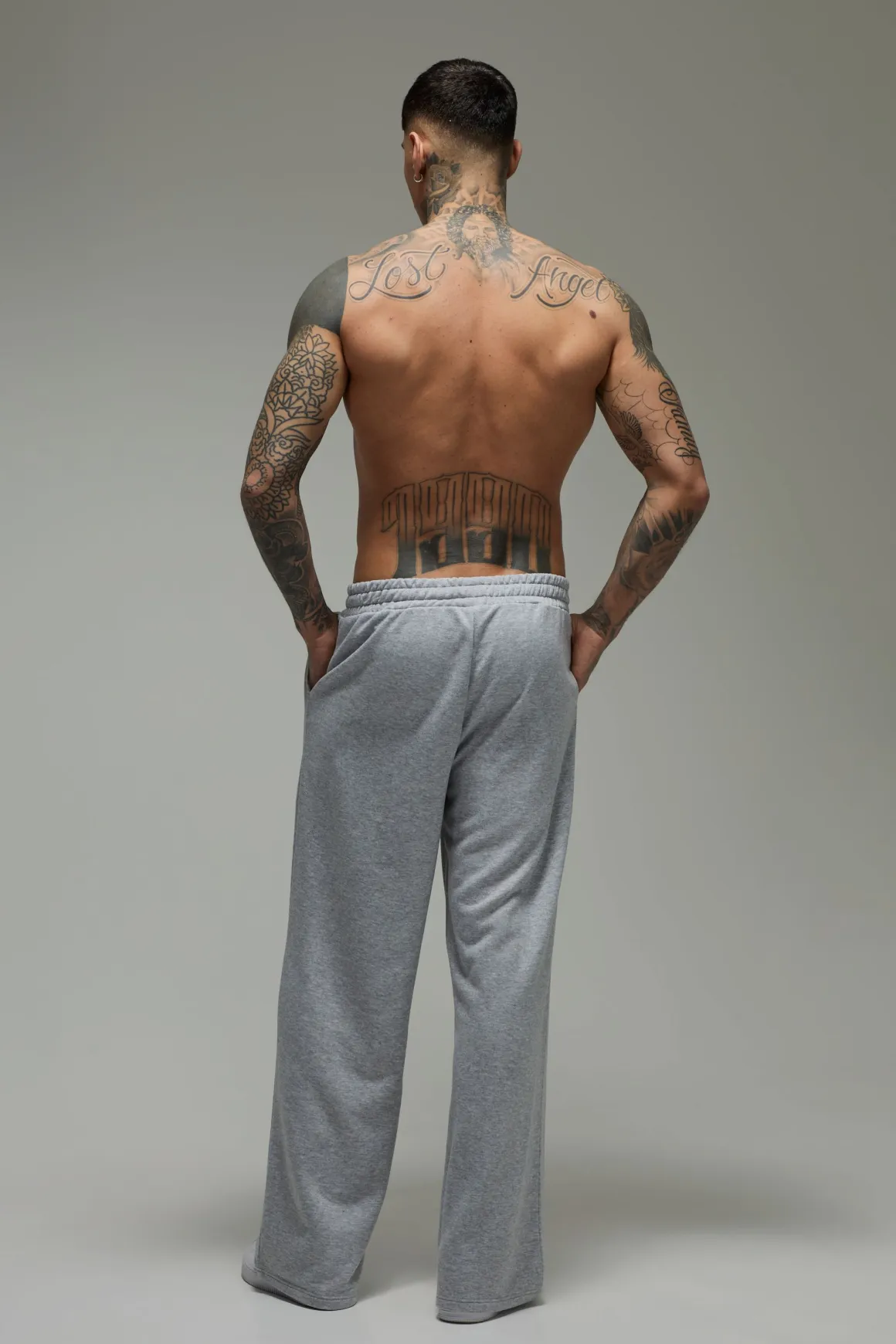 Jogger Grande Taille Jambe Large One More Rep