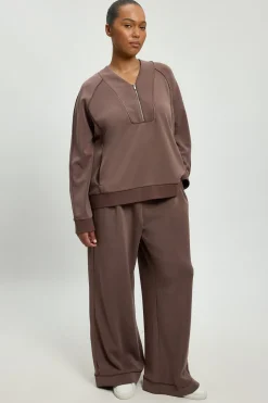 Jogger Grande Taille Premium Luxe À Jambe Large