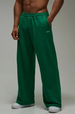 Jogger Homme Actif À Jambe Large Avec Intérieur Bouclette