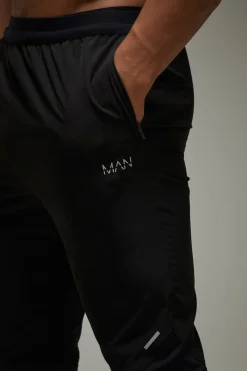 boohooMAN Jogger Homme Actif Running Stretch à Coupe Fuselée<Homme/Femme Tout Afficher|Tout Afficher Activewear