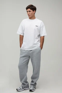 Jogger Homme Coupe Droite Avec Broderie Sport