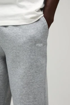 Jogger Homme Coupe Droite À Broderie De Points