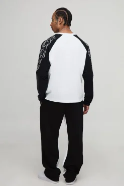Jogger Homme Relaxed Gothic à empiècement croisé