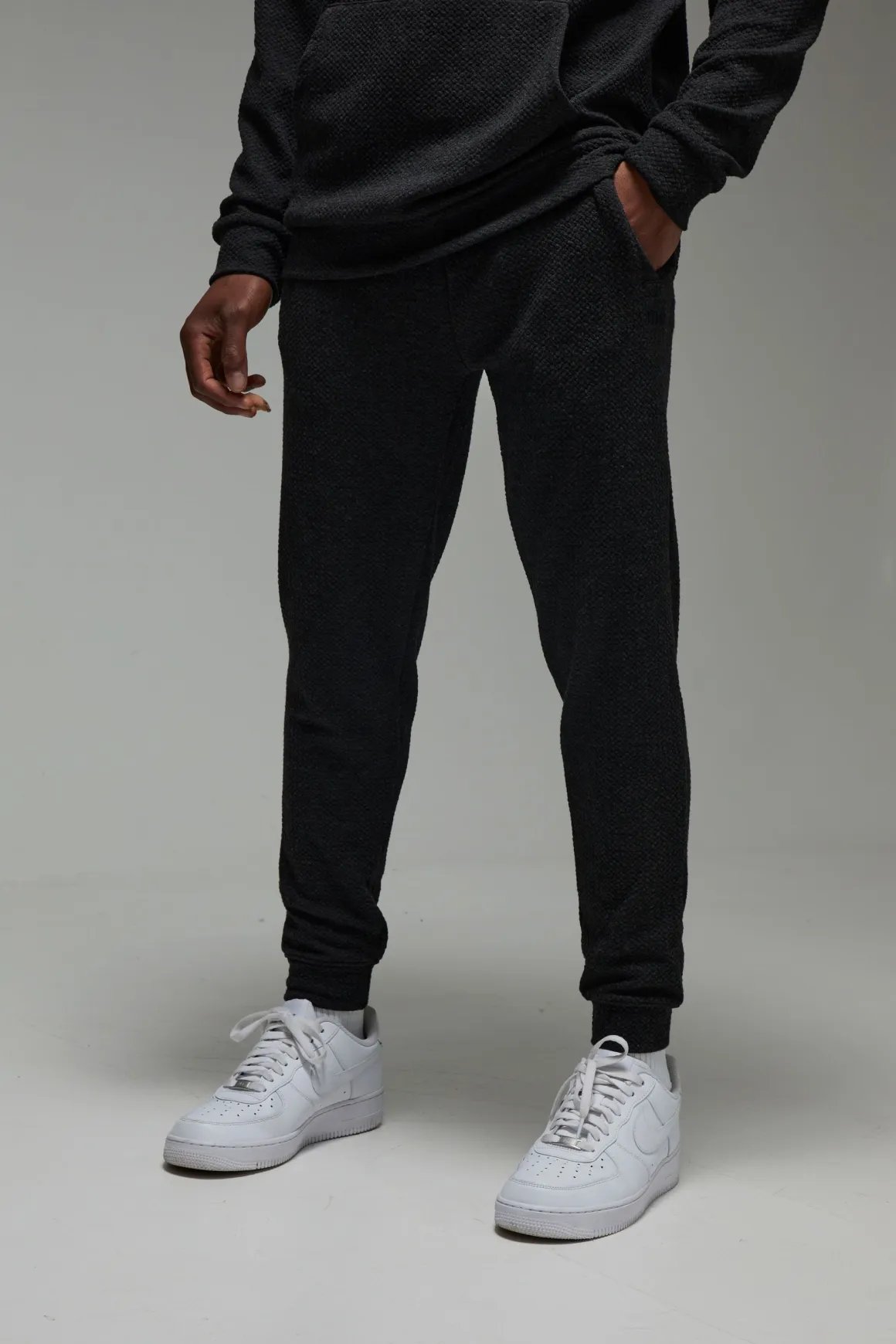 Jogger Homme Sport Texturé en Double Tricot
