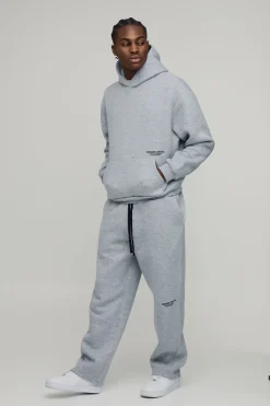 boohooMAN Jogger Imprimé Coupe Ample<Homme Survêtements|Joggings