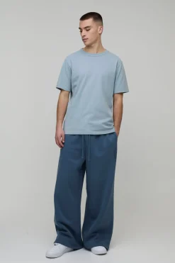 boohooMAN Jogger Imprimé À Jambes Extra Larges Et Taille Haute<Homme Joggings|Jogging