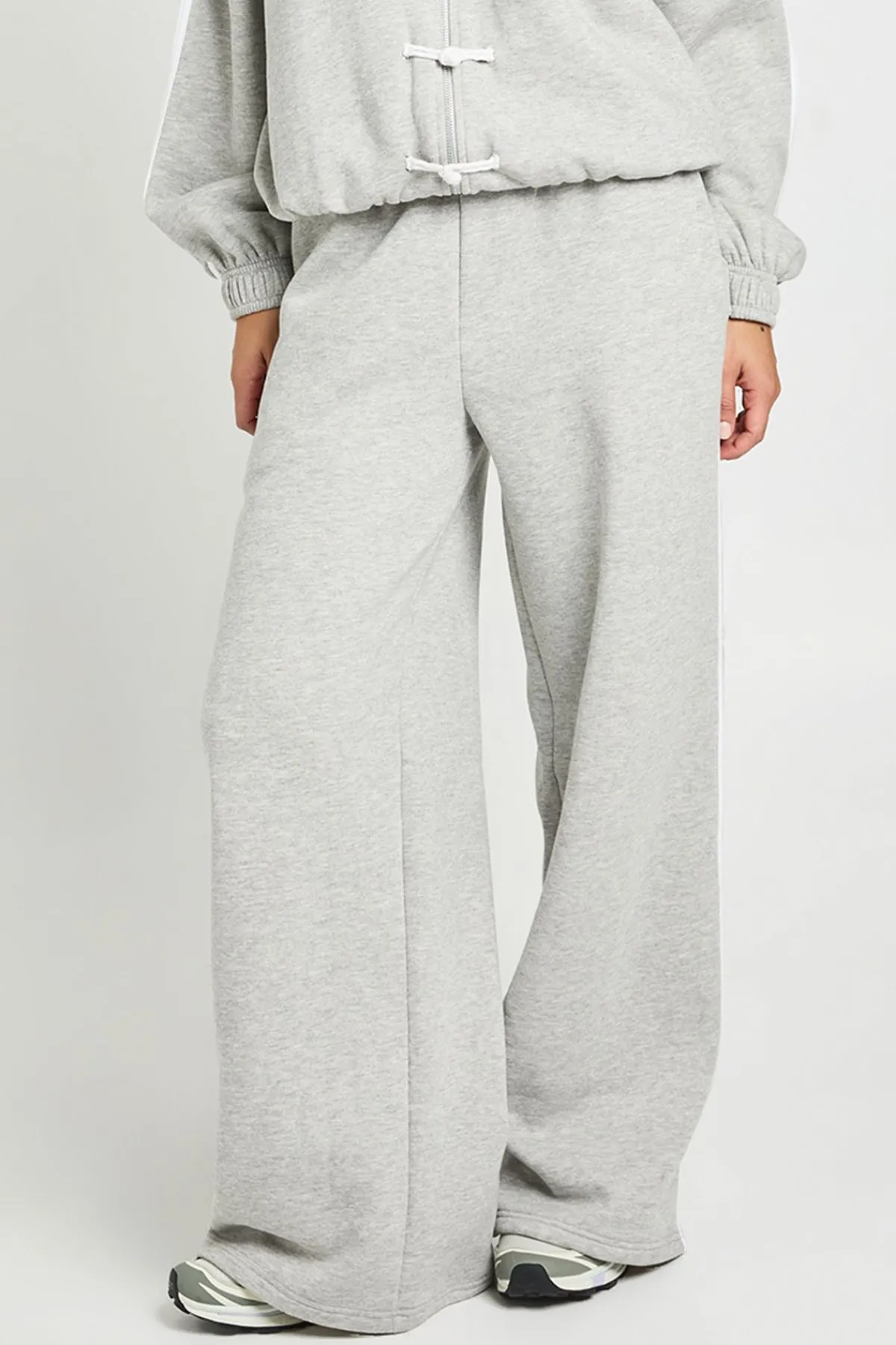 boohoo Jogger Jambe Droite Avec Passepoil Latéral<Femme Pantalons|Athleisure