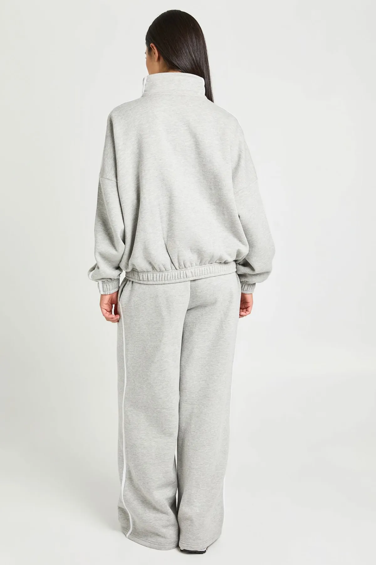 boohoo Jogger Jambe Droite Avec Passepoil Latéral<Femme Pantalons|Athleisure