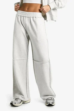 boohoo Jogger à jambe large à couture apparente<Femme Pantalons|Joggings