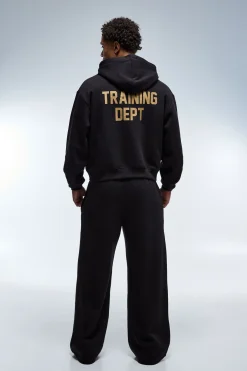Jogger Jambe Large Doré Training Dept
